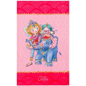 Kinderteppich Prinzessin Lillifee, Rosa, Pink, Textil, Prinzessin, rechteckig, 140x200 cm, Oeko-Tex® Standard 100, für Fußbodenheizung geeignet, rutschfest, Teppiche & Böden, Teppiche, Kinderteppiche