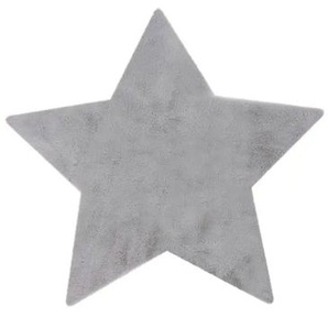 Kinderteppich - silber - Synthetische Fasern - 86 cm | Möbel Kraft