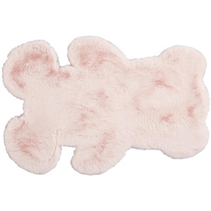 Kinderteppich  Teddy ¦ rosa/pink ¦ Synthetische Fasern ¦ Maße (cm): B: 60 H: 2,5