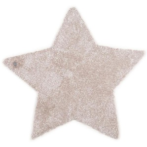 Kinderteppich TOM TAILOR HOME Soft Stern Teppiche Gr. B/L: 100 cm x 100 cm, 35 mm, 1 St., beige Kinder Kinderzimmerteppiche
