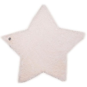 Kinderteppich TOM TAILOR HOME Soft Stern Teppiche Gr. B/L: 100 cm x 100 cm, 35 mm, 1 St., weiß Kinder Kinderzimmerteppiche