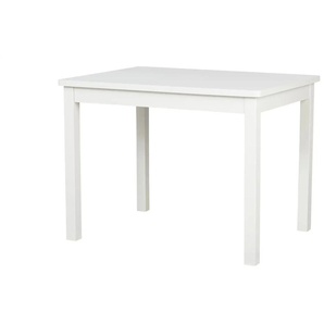 Kindertisch Landhaus - weiß - Materialmix - 66 cm - 51 cm - cm 50,0 | Möbel Kraft