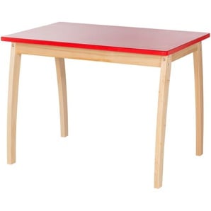 Kindertisch  Premium - rot - Materialmix - 76 cm - 56 cm - 52 cm | Möbel Kraft