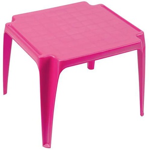 Kindertisch  Tavolo - rosa/pink - Materialmix - 50 cm - 44 cm | Möbel Kraft