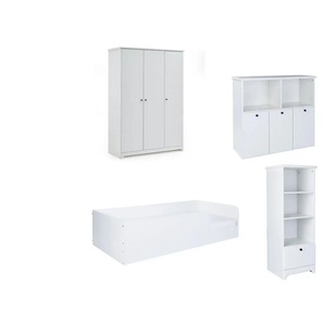 Kinderzimmer 4er-Set  Thilo ¦ weiß ¦ Maße (cm): B: 487 H: 189