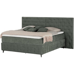 Kings and Queens Boxspringbett  Fjell ¦ grün ¦ Maße (cm): B: 260 H: 130