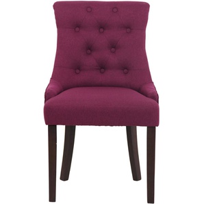 Kinnen Dining Chair - Modern - Purple - Wood - 55 cm x 58 cm x 92 cm