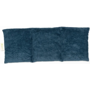 Kirschkernkissen HERBALIND 2095 Funktionskissen Gr. B/H/L: 50 cm x 2 cm x 20 cm, blau Körnerkissen Wärmekissen 50x20 cm, Cord Petrol, auch als Kältekissen verwendbar