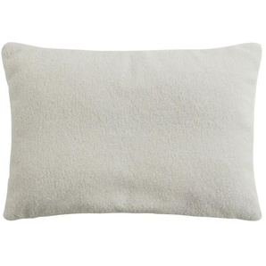 Kissen 60 x 40 cm - weiß - Materialmix - 60 cm | Möbel Kraft