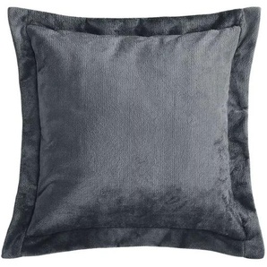 Kissen 60 x 60 cm - grau - Materialmix - 60 cm - cm 60,0 | Möbel Kraft