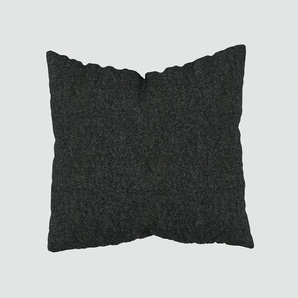 Kissen - Anthrazit, 50x50cm - Wolle, individuell konfigurierbar