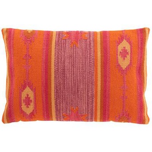 Kissen Happy Ethnic Cotton Rosa / Lila