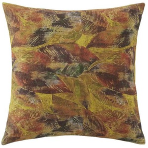 Kissen Jaquard - gelb - Materialmix - 50 cm | Möbel Kraft