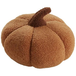 Kissen  Kürbis ¦ orange ¦ Maße (cm): B: 25 H: 25