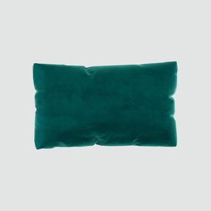 Kissen - Petrolblau, 30x50cm - Samt, individuell konfigurierbar