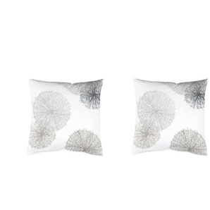 Kissen Set 2tlg. | grau | 50 cm | 50 cm |