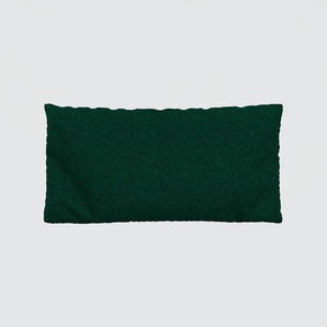Kissen - Tannengrün, 40x80cm - Wolle, individuell konfigurierbar