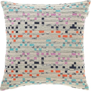 Kissenbezüge ESPRIT Juna Gr. B/L: 45 cm x 45 cm, 1 St., Polyester, bunt (aqua, lavendel) Kissenbezüge gemustert mit weichen Chenillegarnen