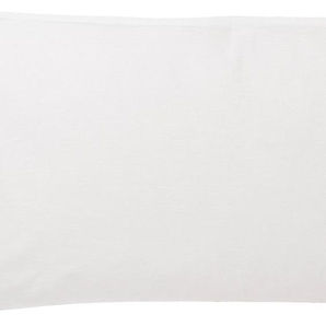 Kissenbezüge SCHÖNER WOHNEN-KOLLEKTION Lido Gr. B/L: 80 cm x 40 cm, 2 St., Halbleinen, weiß Kissenbezüge uni 2er-Set aus hochwertigem Leinen-Baumwoll Mischgewebe