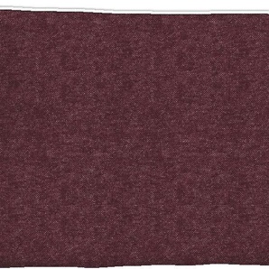 Kissenbezug BIBERNA Hermal Kissenbezüge Gr. B/L: 40 cm x 80 cm, 1 St., Biber, rot (burgund) Kissenbezüge Wendekissenbezug, Made in Germany zertifiziert, geeignet im Winter