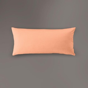 Kissenbezug IRISETTE Lumen 8129 Kissenbezüge Gr. B/L: 40 cm x 80 cm, 1 St., Interlock-Jersey, orange Kissenbezüge uni hochwertig und traumhaft weich