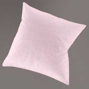 Kissenbezug IRISETTE Lumen 8129 Kissenbezüge Gr. B/L: 80 cm x 80 cm, 1 St., Interlock-Jersey, lila (mauve) Kissenbezüge uni hochwertig und traumhaft weich