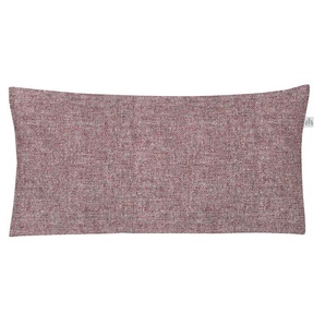 Kissenbezug IRISETTE Mink 8835 Kissenbezüge Gr. B/L: 40 cm x 80 cm, 1 St., Biber, lila (mauve) Kissenbezüge uni einzigartige kuschelig weiche Winterbettwäsche