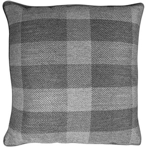 Kissenbezug Karomuster Kuatéh Vik 60x60 cm Grau