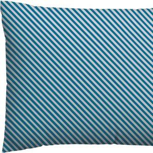 Kissenbezug SCHLAFGUT Woven Satin Fade Kissenbezüge Gr. B/L: 60 cm x 80 cm, 1 St., Mako-Satin, bunt (purple light, blue light) Kissenbezüge gemustert mit Farbverlauf