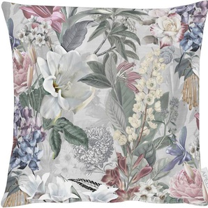 Kissenhülle APELT 1607 Kissenbezüge Gr. B/L: 49 cm x 49 cm, 1 St., Baumwolle-Polyester, bunt (bunt, grau) Kissenbezüge gemustert Kissenhülle ohne Füllung, 1 Stück