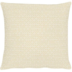 Kissenhülle APELT 5205 CHRISTMAS ELEGANCE Kissenbezüge Gr. B/L: 49 cm x 49 cm, 1 St., Polyester-Viskose, beige (creme) Kissenbezüge gemustert Kissenhülle ohne Füllung