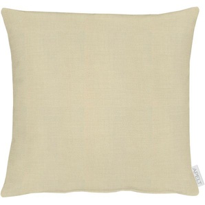 Kissenhülle APELT Apart Kissenbezüge Gr. B/L: 49 cm x 49 cm, 1 St., Polyester, beige Kissenbezüge uni ohne Füllung
