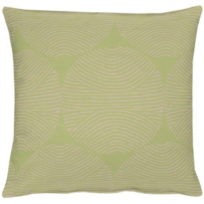 Kissenhülle APELT Circle Kissenbezüge Gr. B/L: 49 cm x 49 cm, 1 St., Polyester, grün Kissenbezüge ohne Füllung