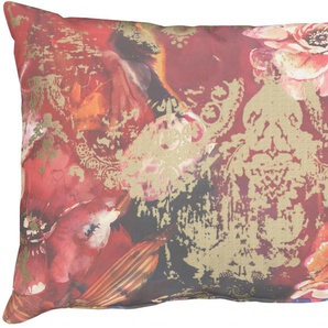Kissenhülle APELT Noemi Kissenbezüge Gr. B/L: 41 cm x 61 cm, 1 St., Polyester, rot (bordeaux) Kissenbezüge gemustert ohne Füllung