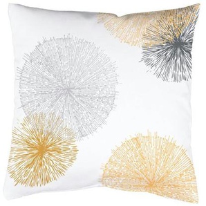 Kissenhülle - gelb - Materialmix - 50 cm - 50 cm | Möbel Kraft