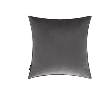 Kissenhülle Glory - grau - Materialmix - 48 cm | Möbel Kraft
