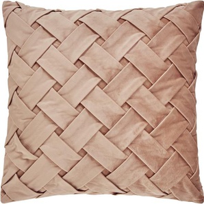 Kissenhülle GUIDO MARIA KRETSCHMER HOME&LIVING Stine Kissenbezüge Gr. B/L: 50 cm x 50 cm, 1 St., Polyester, beige Kissenbezüge uni unifarben