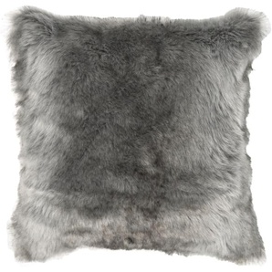 Kissenhülle KINZLER Wolf Kissenbezüge Gr. B/L: 40 cm x 40 cm, 1 St., Polyester, grau Kissenbezüge uni