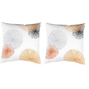 Kissenhülle ¦ orange ¦ Maße (cm): B: 50 H: 50