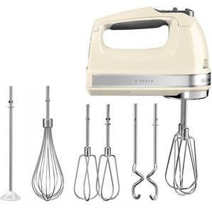 KITCHENAID Handmixer 5KHM9212EAC ALMOND CREAM Mixer 9 Stufen bunt (crã¨me) Handmixer