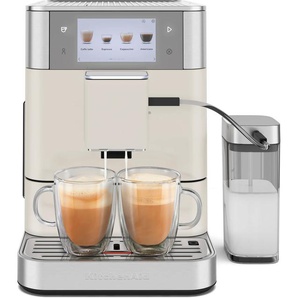 KITCHENAID Kaffeevollautomat 5KES8558EPL, beige (polcelain), B:26cm H:36,3cm T:47,3cm, Kaffeevollautomaten, Topseller