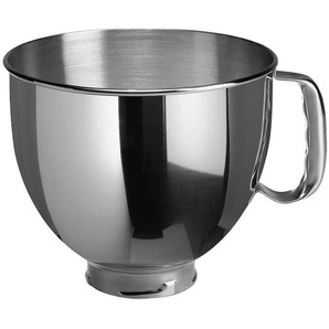 KitchenAid Küchenmaschinenschüssel 5K5THSBP, Edelstahl, passend für KitchenAid-Modelle mit 4,8 Liter Schüssel