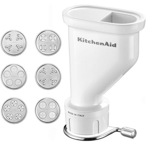 KitchenAid Nudelvorsatz 5KSMPEXTA, Zubehör für KitchenAid-Küchenmaschine Mini 3,3 Liter 5KSM3311X - Classic 4,3 Liter 5K45SS - Ultra Power 4,3 Liter KSM90. Artisan 4,8 Liter: KSM125, KSM150, 5KSM156, 5KSM175PS, 5KSM185PS. Artisan 6,9 Liter 5KSM7580X-