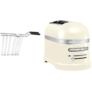 KITCHENAID Toaster Artisan 5KMT2204EAC ALMOND CREAM braun (almond cream) 2-Scheiben-Toaster