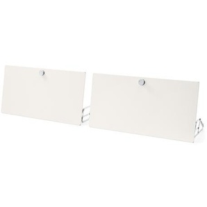 Klappenergänzungs-Set Metall »CN3«, weiß
