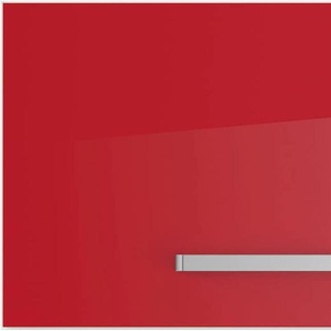 Klapphängeschrank IMPULS KÜCHEN Turin, Breite 60 cm Schränke Gr. B/H/T: 60 cm x 35,7 cm x 34,5 cm, Rot Hochglanz, rot (rot hochglanz) Hängeschränke