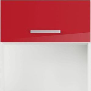 Klapphängeschrank IMPULS KÜCHEN Turin, Breite 60 cm Schränke Gr. B/H/T: 60 cm x 72,3 cm x 34,5 cm, Rot Hochglanz, rot (rot hochglanz) Hängeschränke