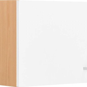 Klapphängeschrank OPTIFIT Tapa Schränke Gr. B/H/T: 90 cm x 35,2 cm x 34,9 cm, weiß (weiß, buche) Hängeschränke Breite 90 cm