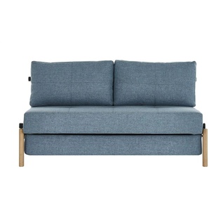 Klappsofa mit Schlaffunktion Cape - blau - Materialmix - 148 cm - 79 cm - cm 98,0 | Möbel Kraft