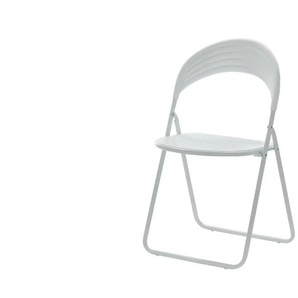 Klappstuhl Alessandro ¦ weiß ¦ Maße (cm): B: 45 H: 80 T: 42.0